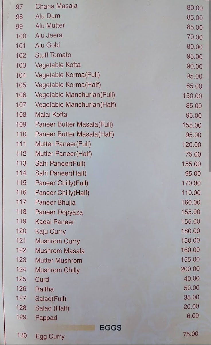 Menu Indian Coffee House-3