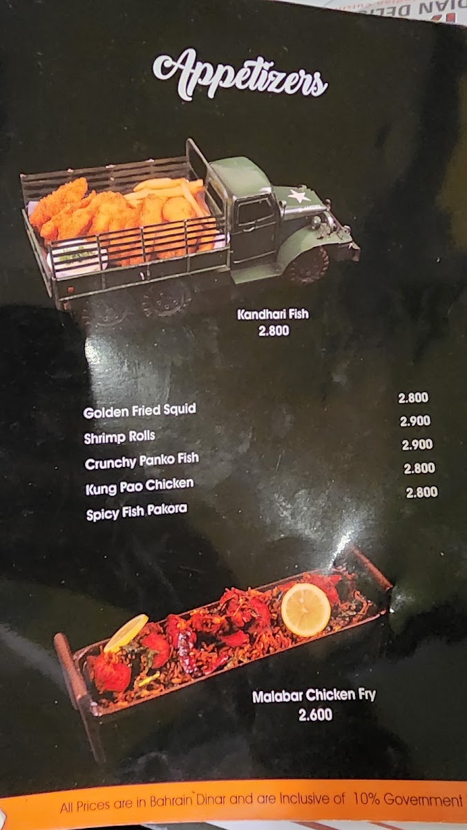 Menu Indian Delights-8