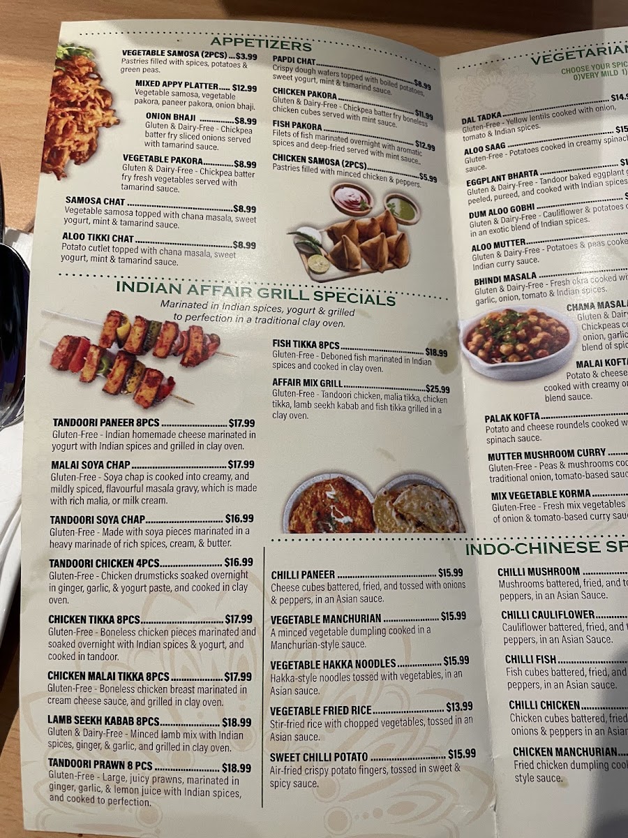 Menu Indian Desi Affair Restaurant-2