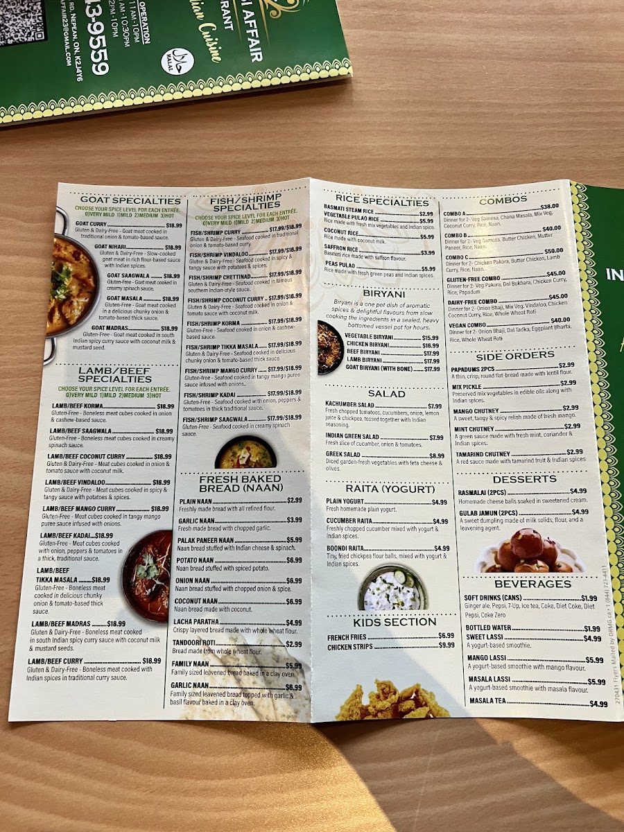 Menu Indian Desi Affair Restaurant-4