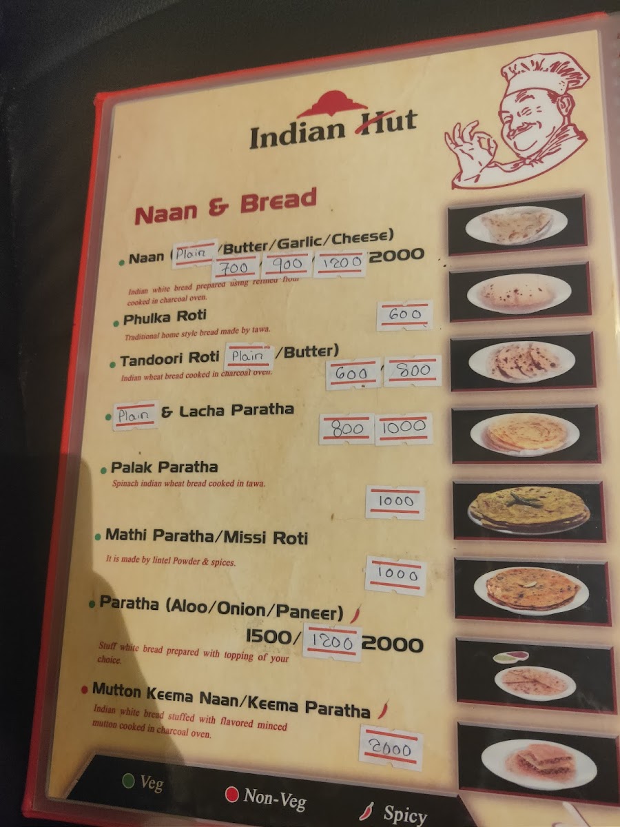 Menu Indian Hut Restaurant (Mandalay)-4