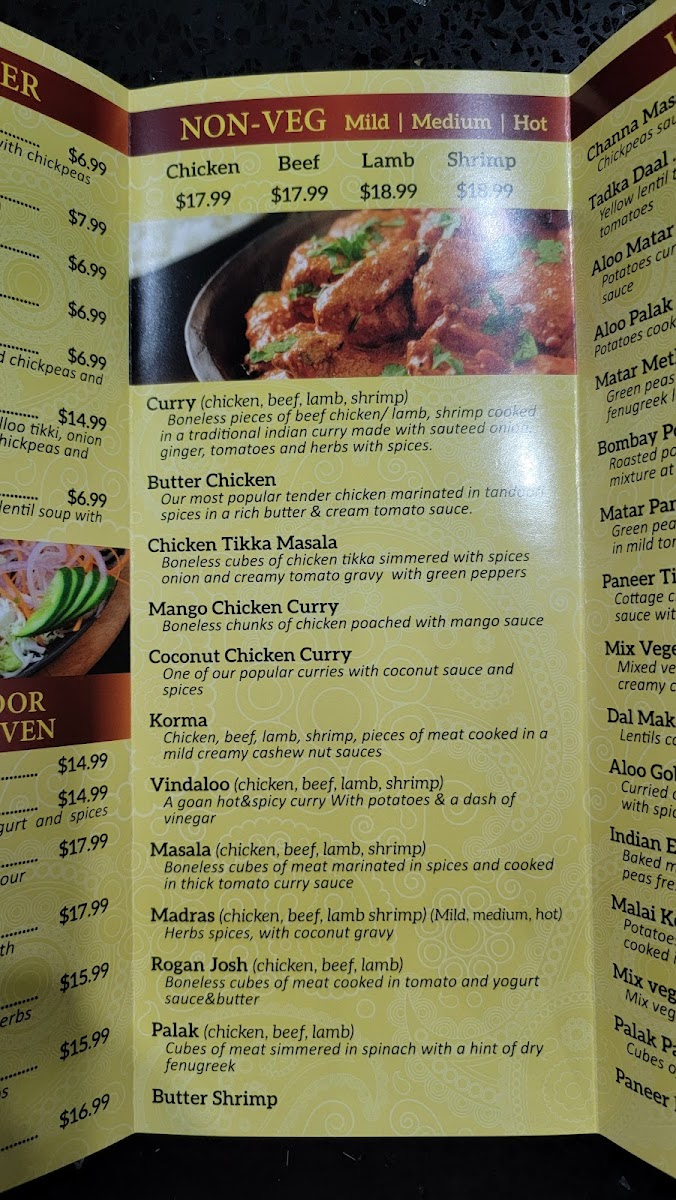 Menu Indian Hut Waterdown-10