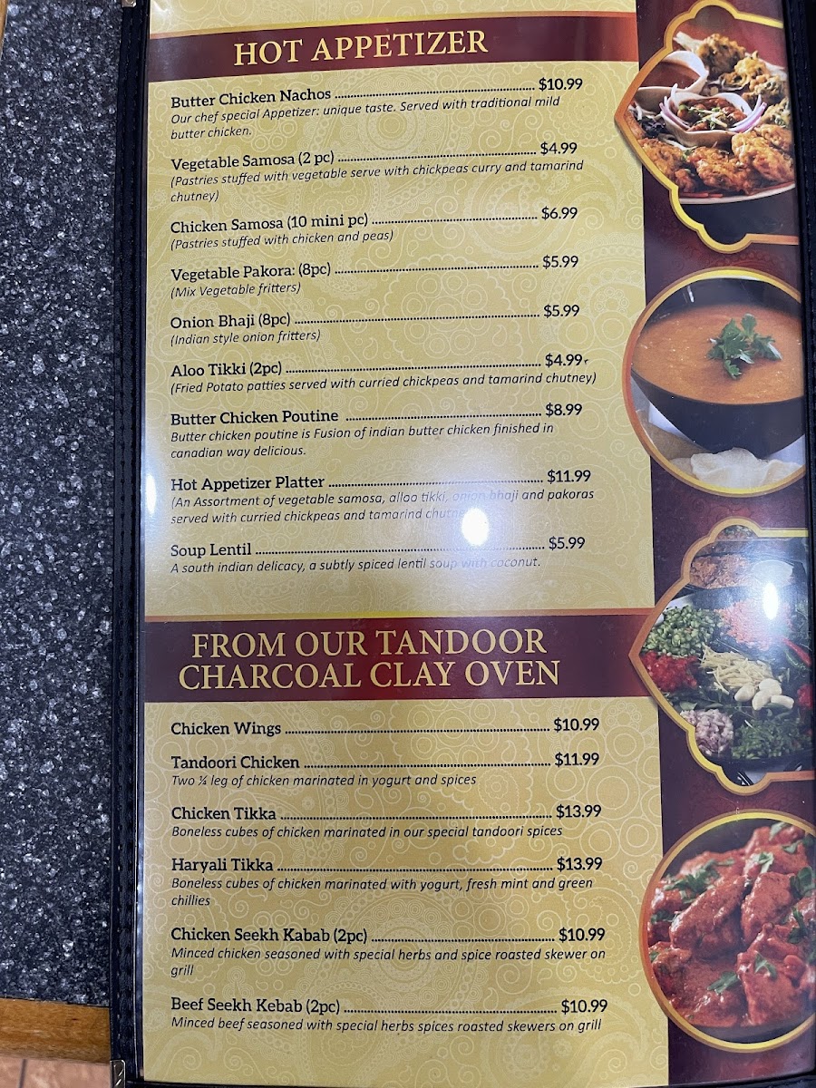 Menu Indian Hut Waterdown-5