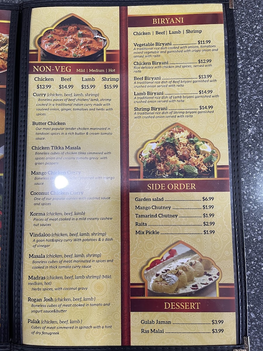 Menu Indian Hut Waterdown-6