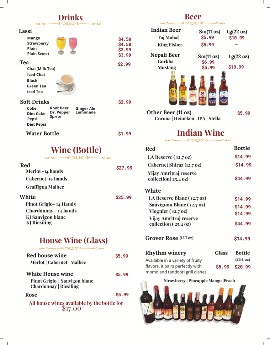 Menu Indian-Nepali Kitchen-6