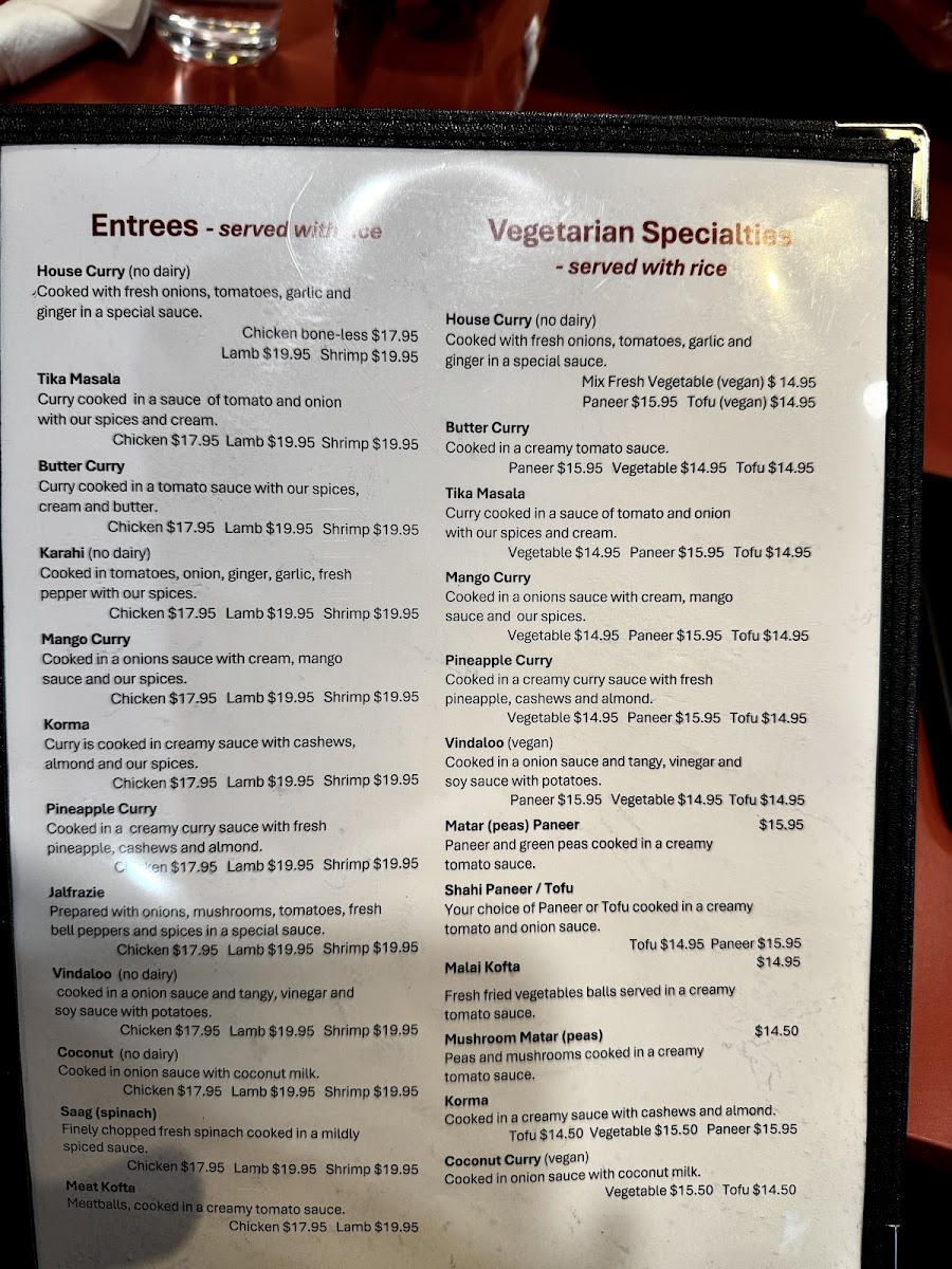 Menu Indian-Nepali Kitchen-9