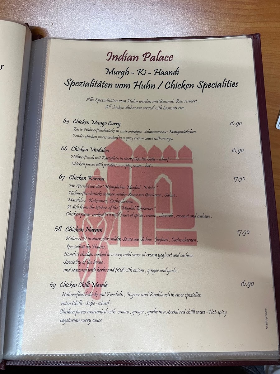 Menu Indian Palace Restaurant-3