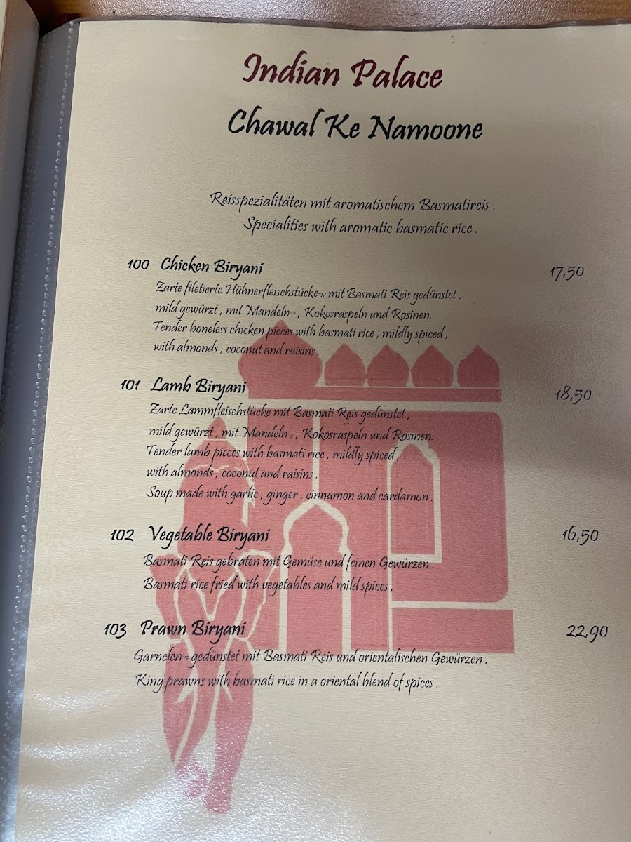 Menu Indian Palace Restaurant-5