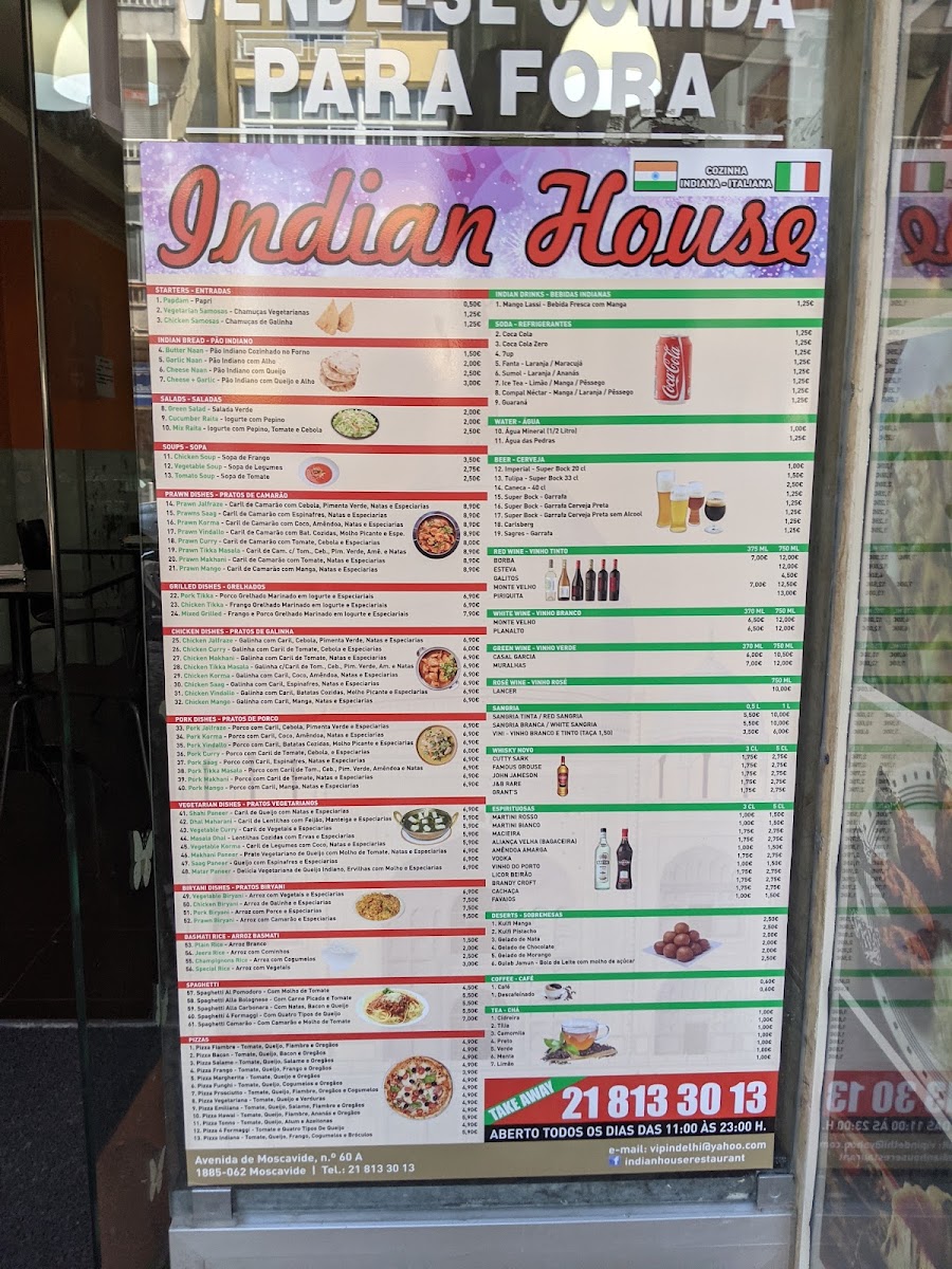 Menu Indian Restaurant-1