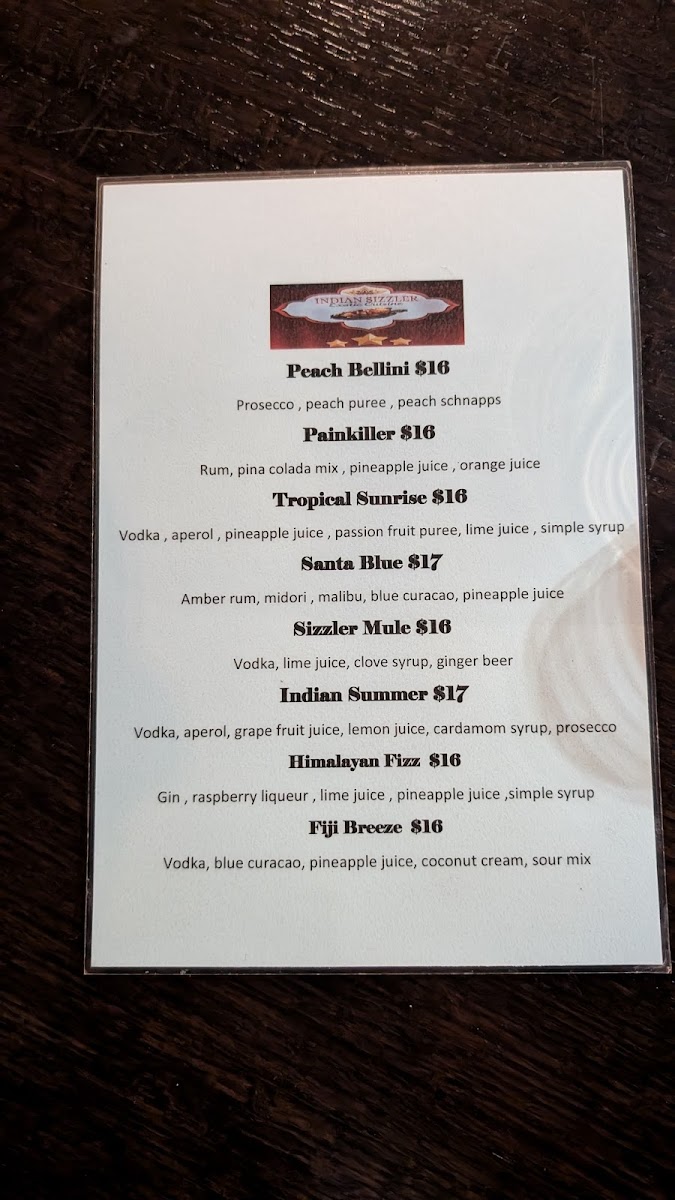 Menu Indian Sizzler-5