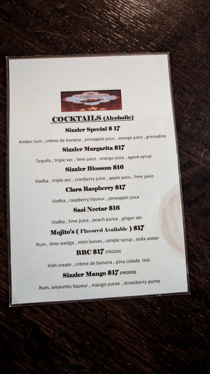 Menu Indian Sizzler-6