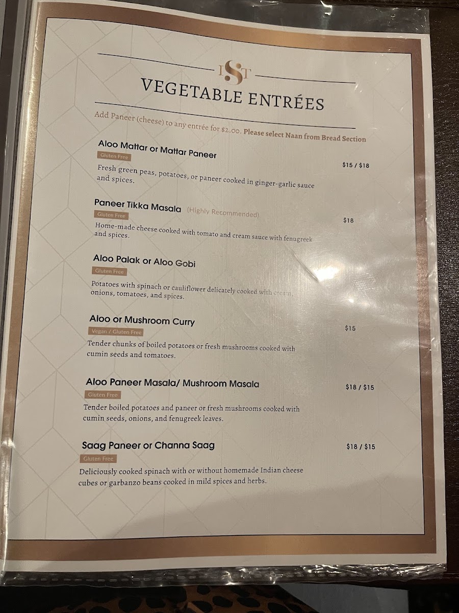 Menu Indian Spice Train-8