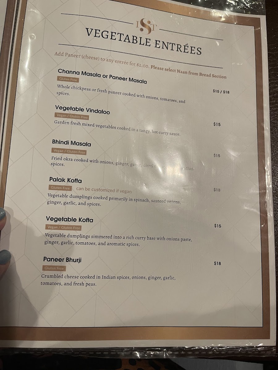 Menu Indian Spice Train-9