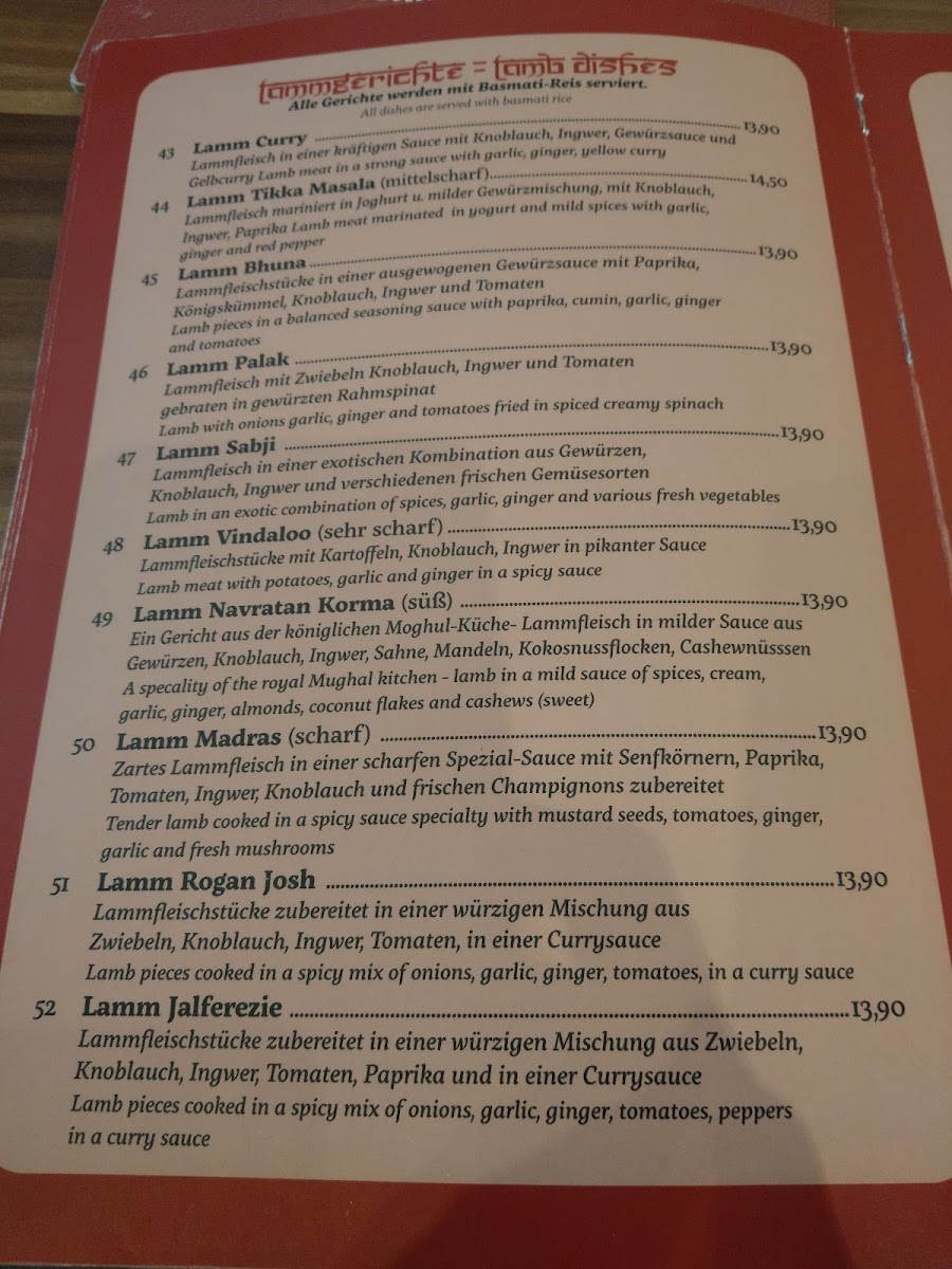 Menu Indian Tandoori Chilli Restaurant-3