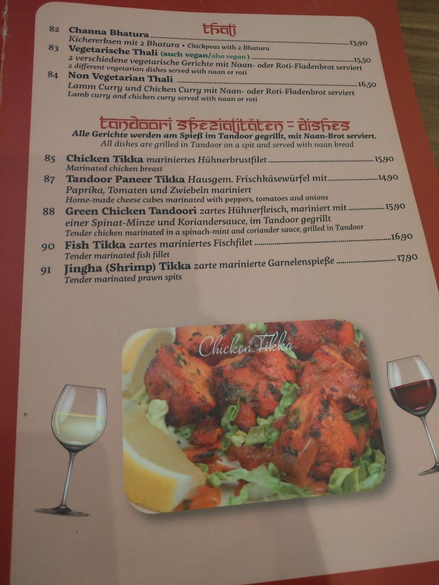 Menu Indian Tandoori Chilli Restaurant-4