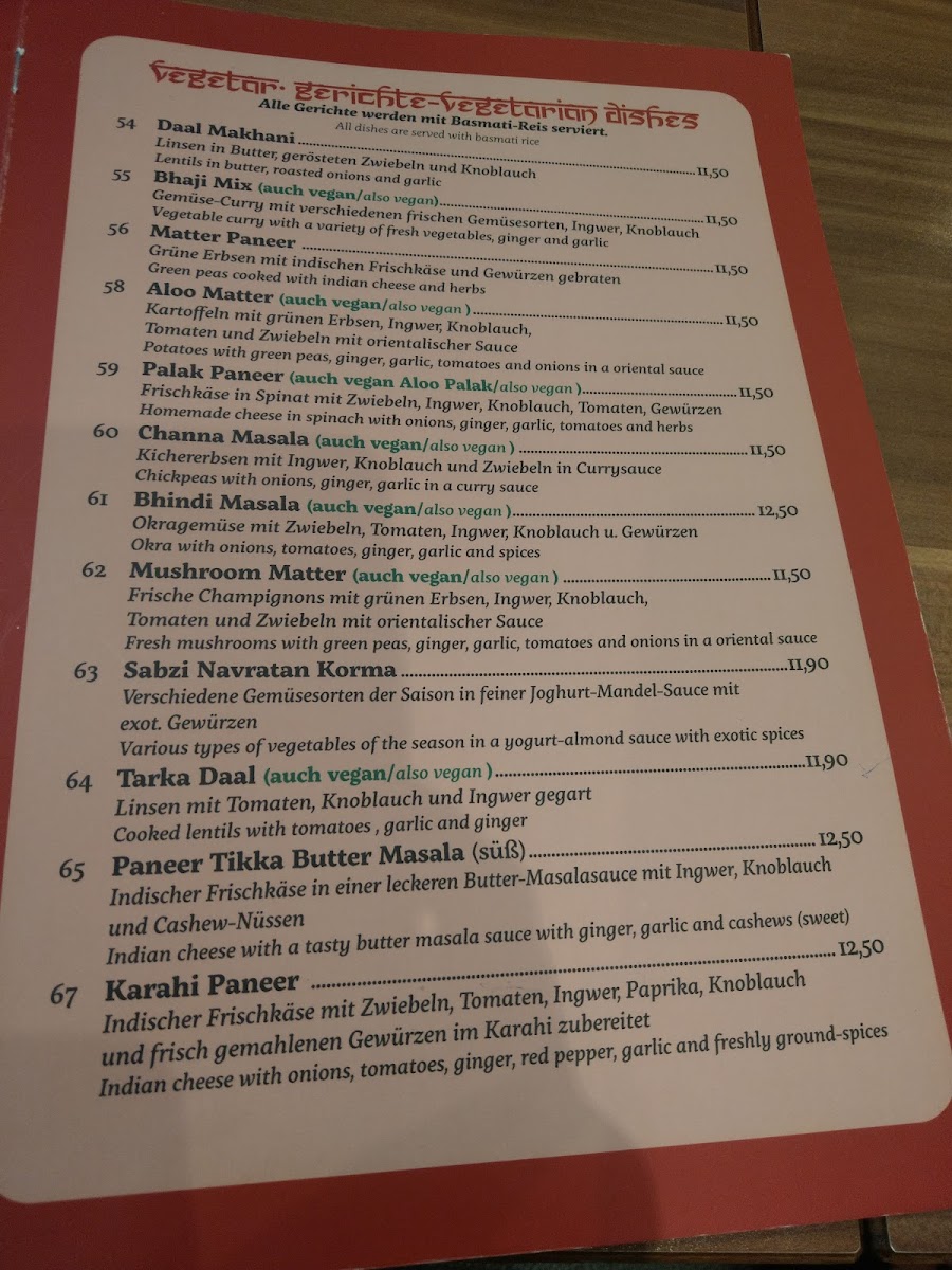 Menu Indian Tandoori Chilli Restaurant-6