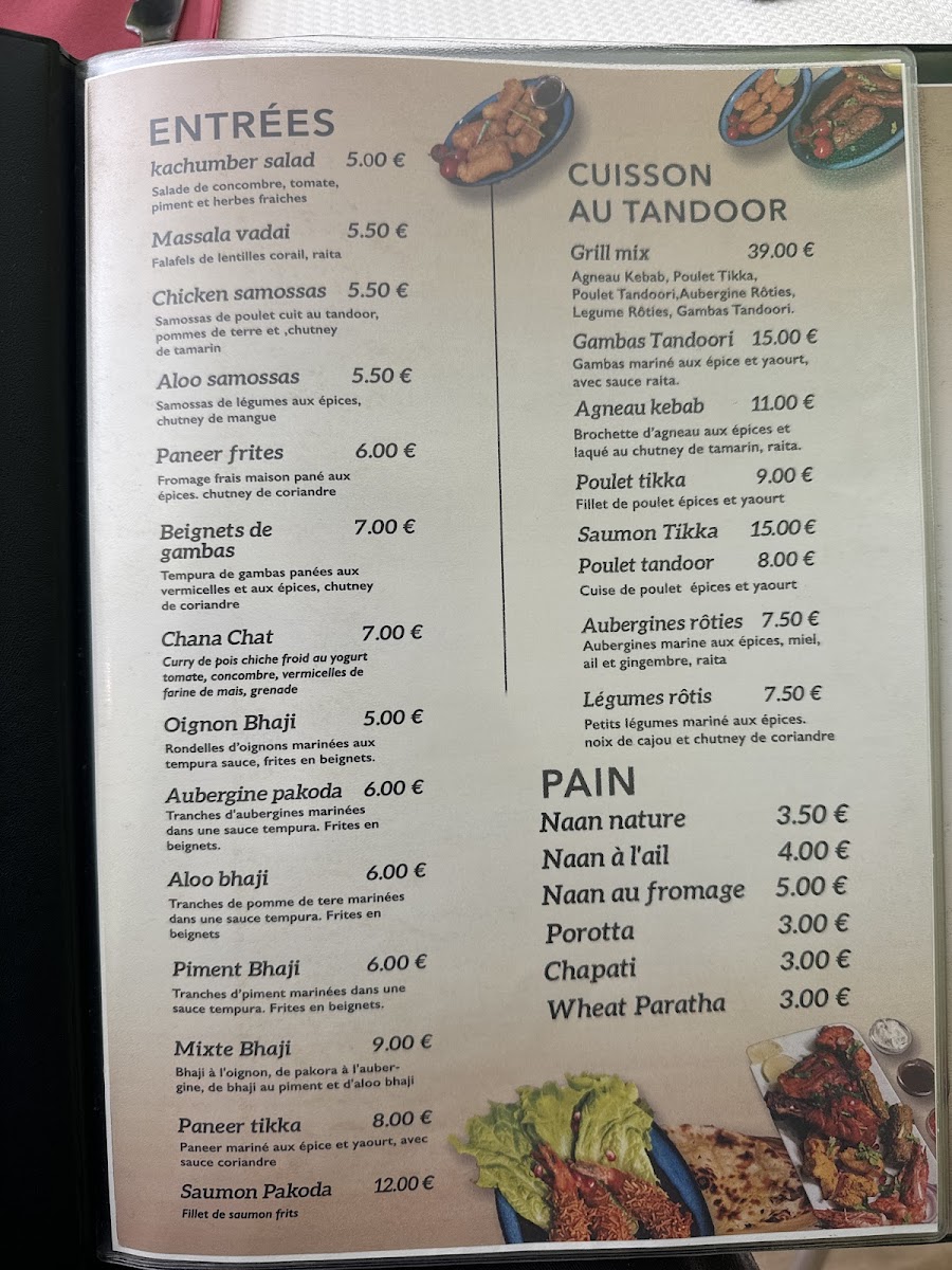 Menu Indian Villa-1