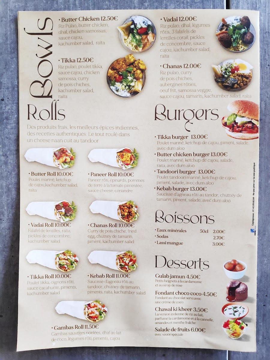 Menu Indian Villa-10