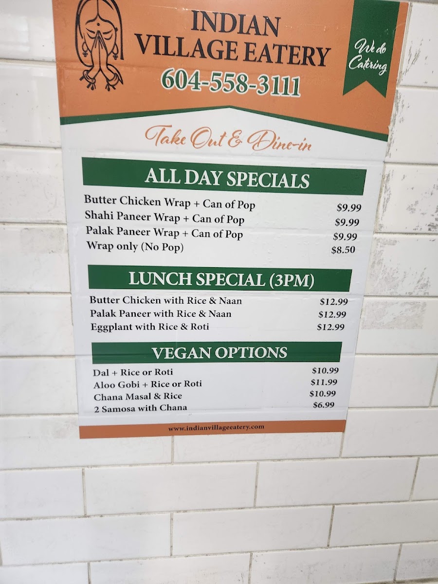Menu Indian Village Eatery-10