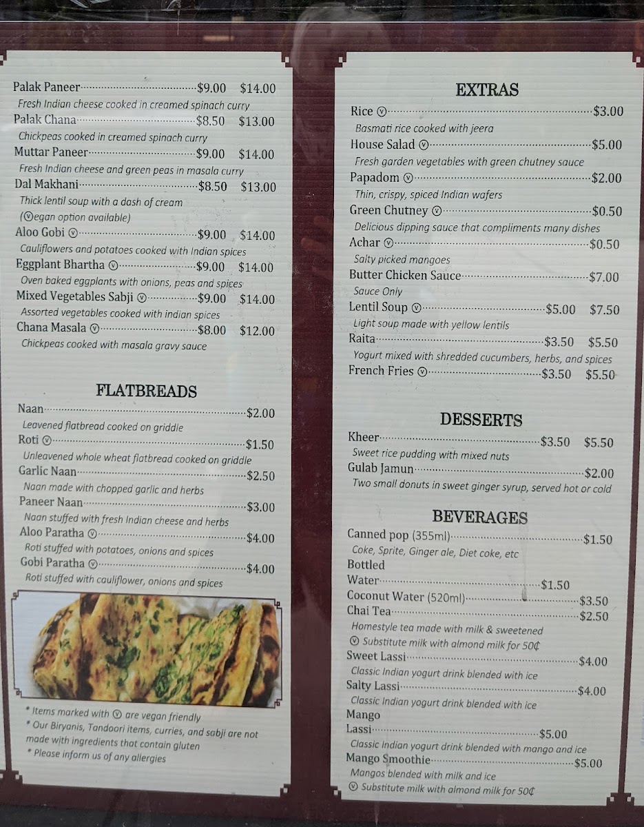 Menu Indian Village Eatery-7