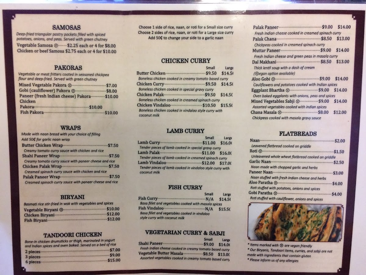 Menu Indian Village Eatery-8