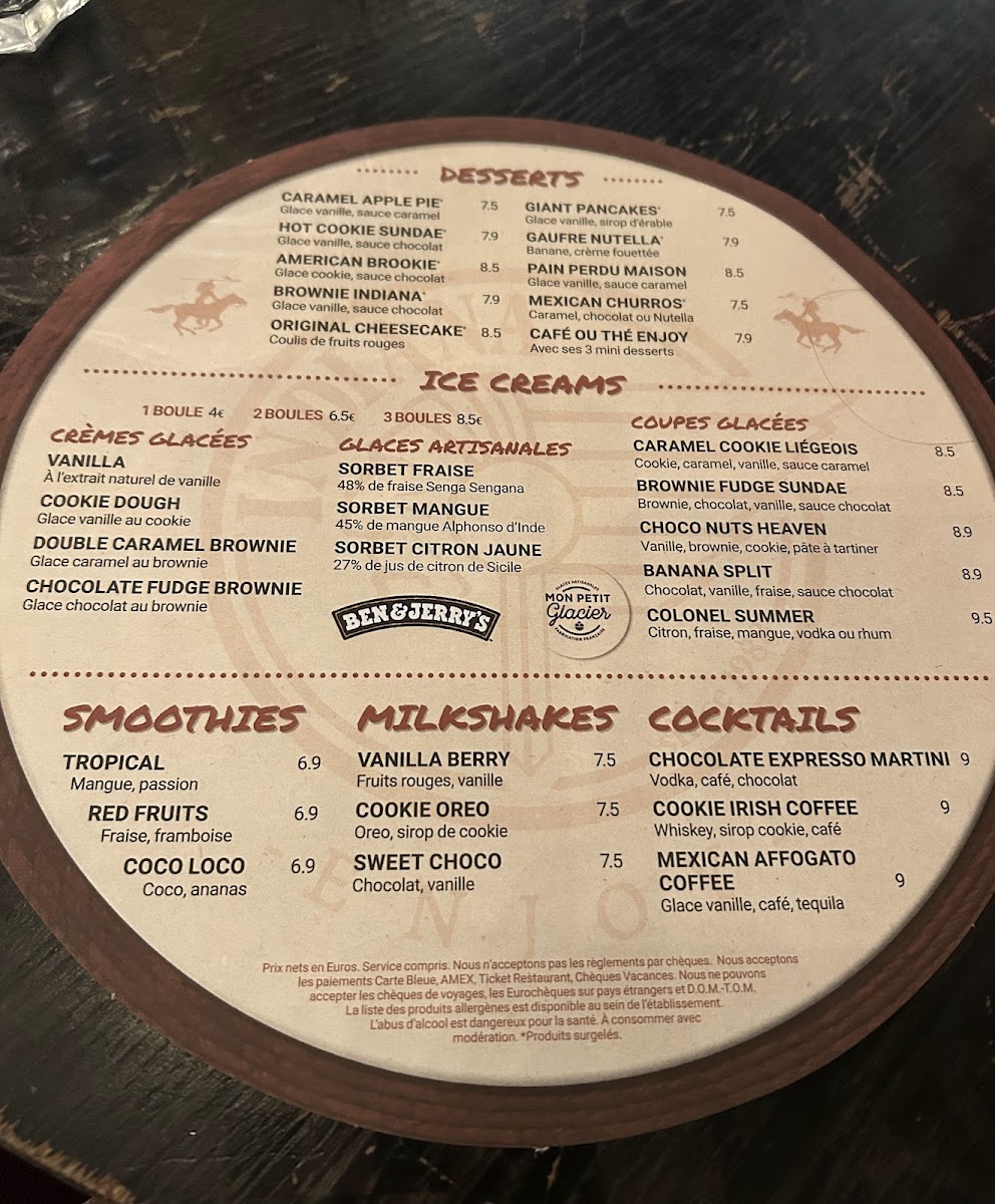Menu Indiana Café - Ternes-10