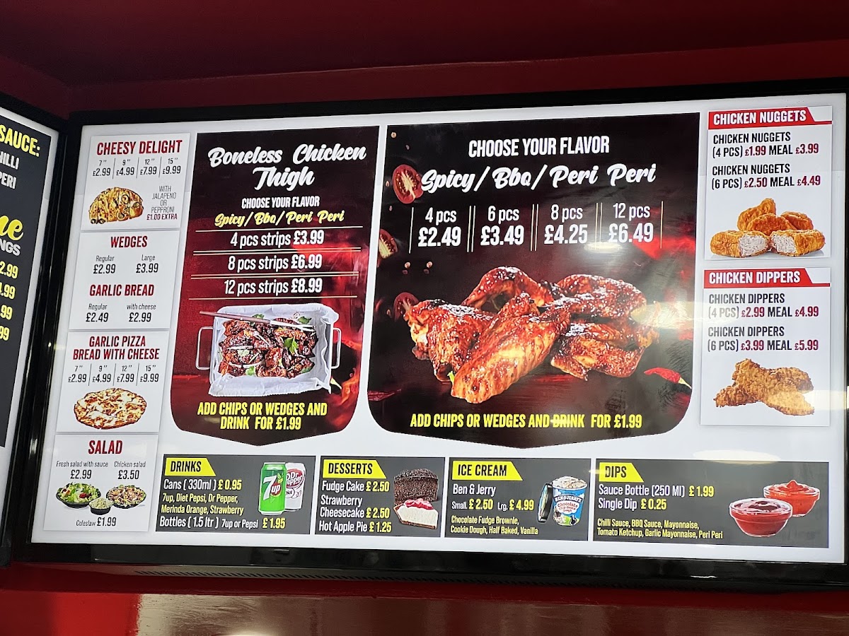 Menu Indiano Pizza (Leyton)-5