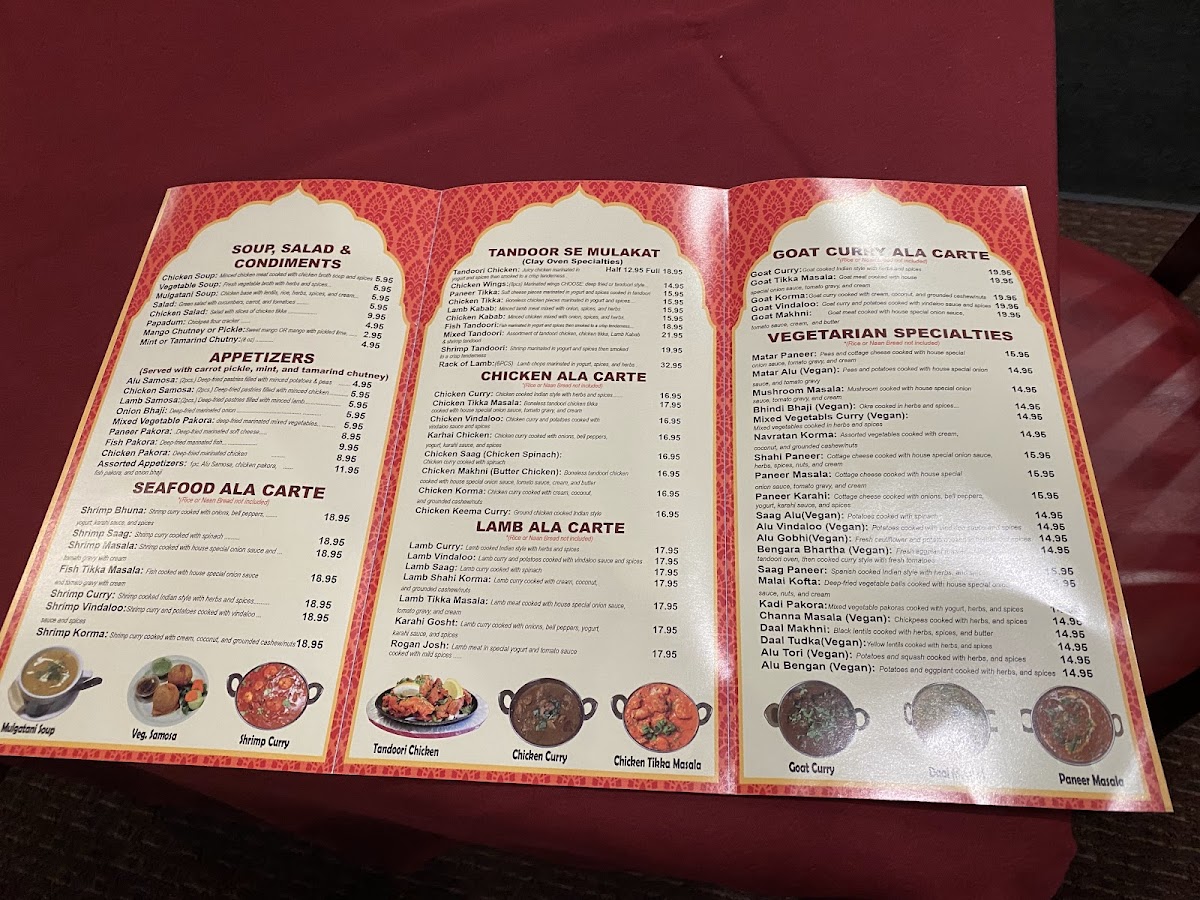 Menu India's Tandoori Halal Restaurant-3