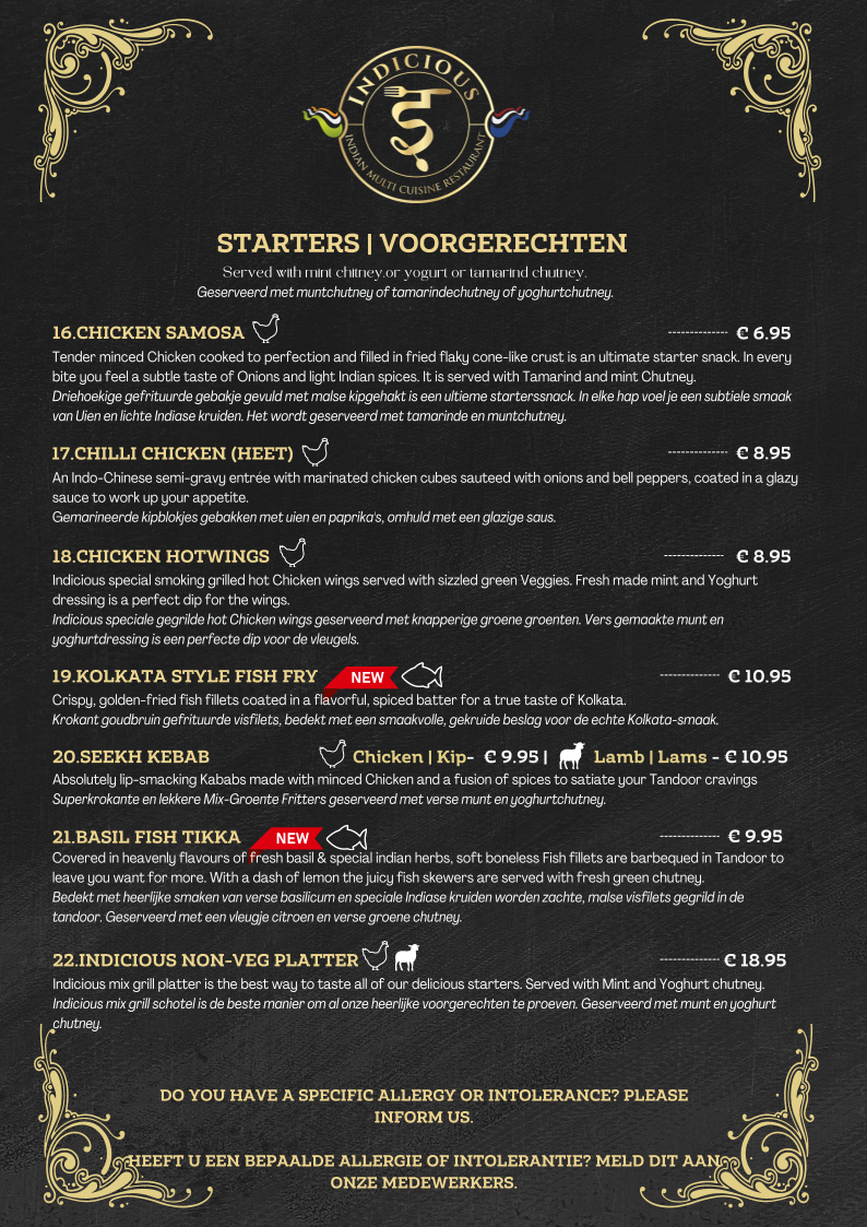 Menu Indicious - Indian Fine Dining Restaurant ????????-6