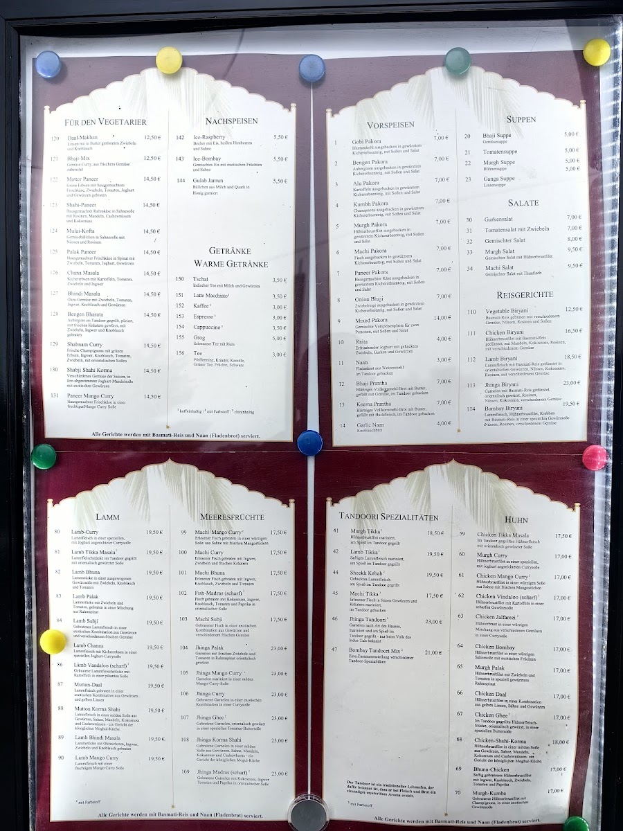 Menu Indisches Restaurant Bombay-2