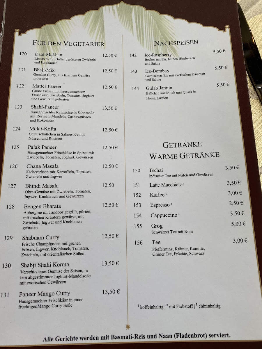 Menu Indisches Restaurant Bombay-3