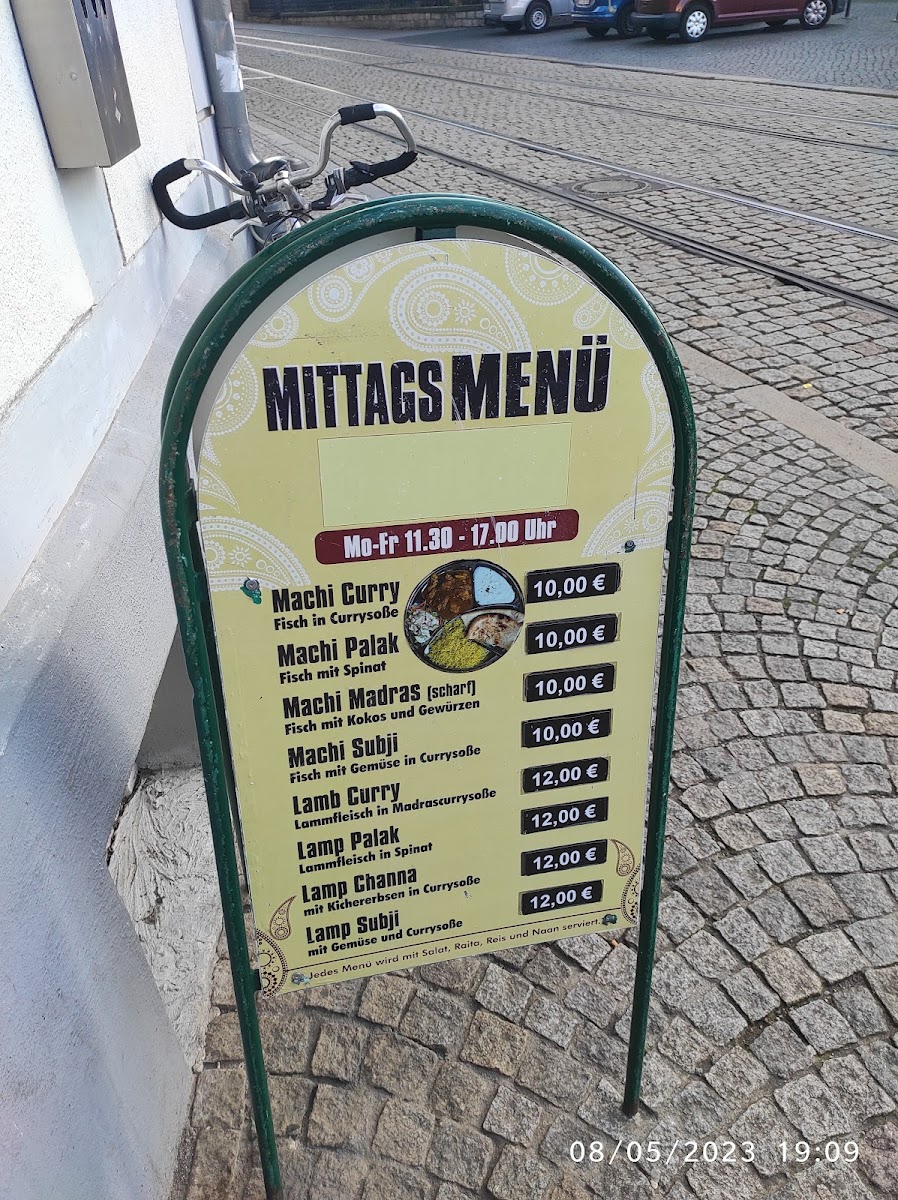 Menu Indisches Restaurant Bombay-8