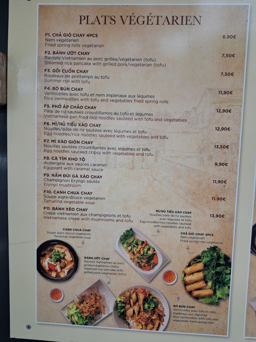 Menu Indochine-2