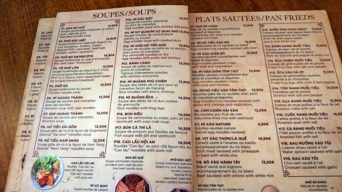 Menu Indochine-3