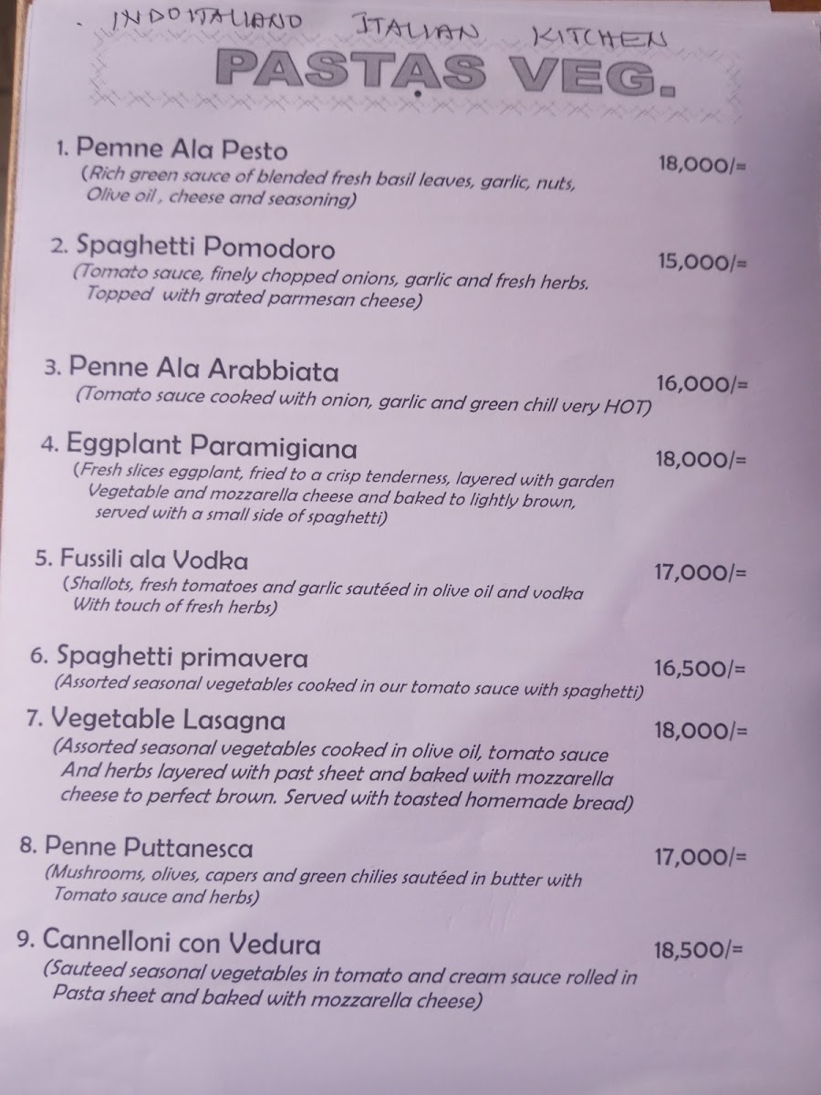 Menu Indoitaliano Restaurant (Delivery Available)-1