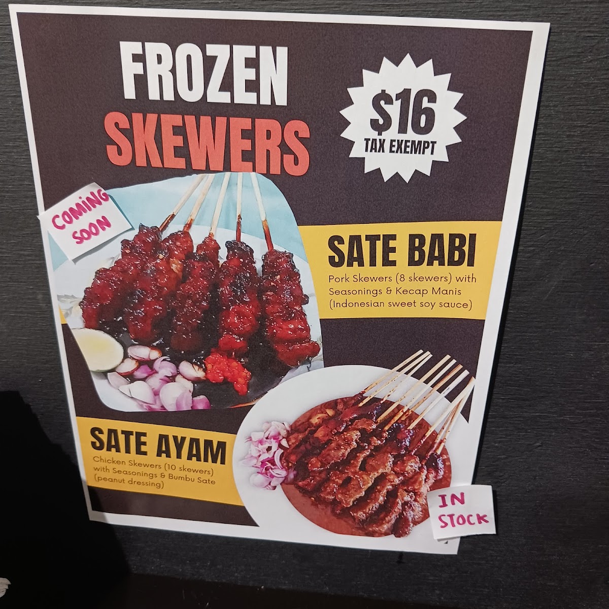 Menu Indonesian's Flavour At Hamilton Farmers Market-7
