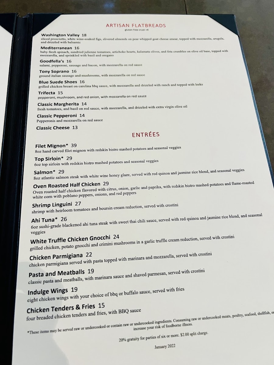 Menu Indulge Bistro & Wine Bar-5