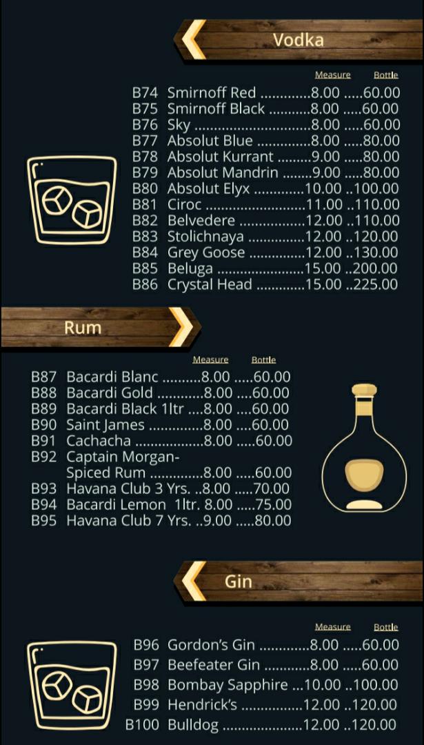 Menu Indus Terrace & Bar-10
