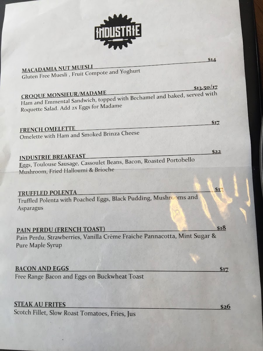 Menu Industrie Kitchen And Cafe-4