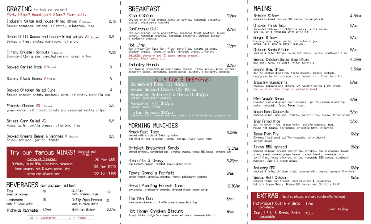 Menu Industry-2