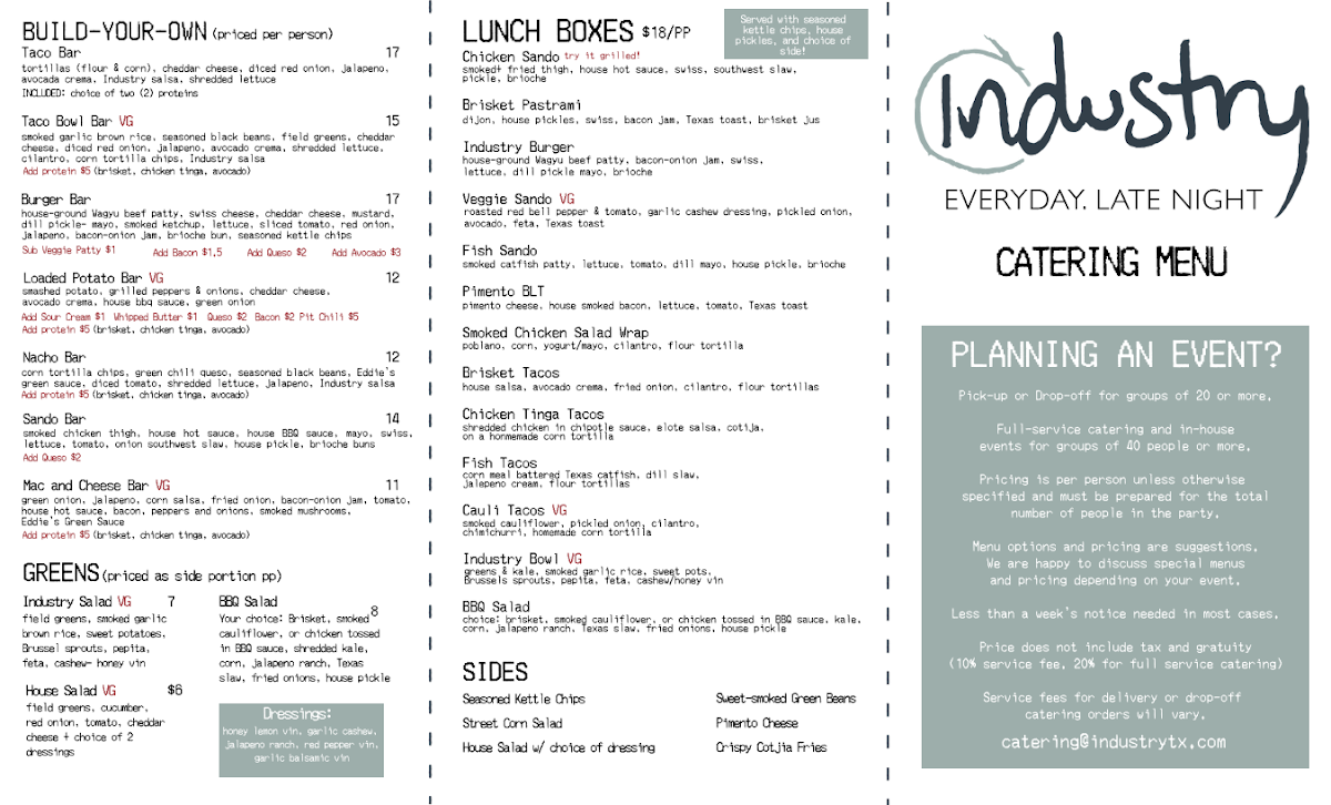 Menu Industry-4