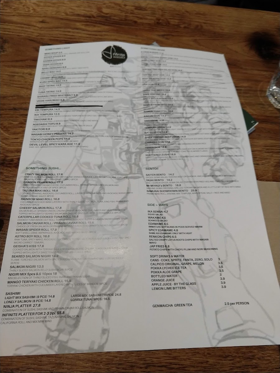 Menu Infinite Wasabi-6