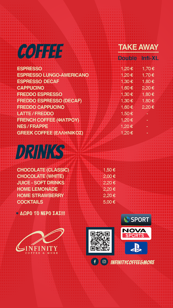 Menu Infinity Coffe & More-1