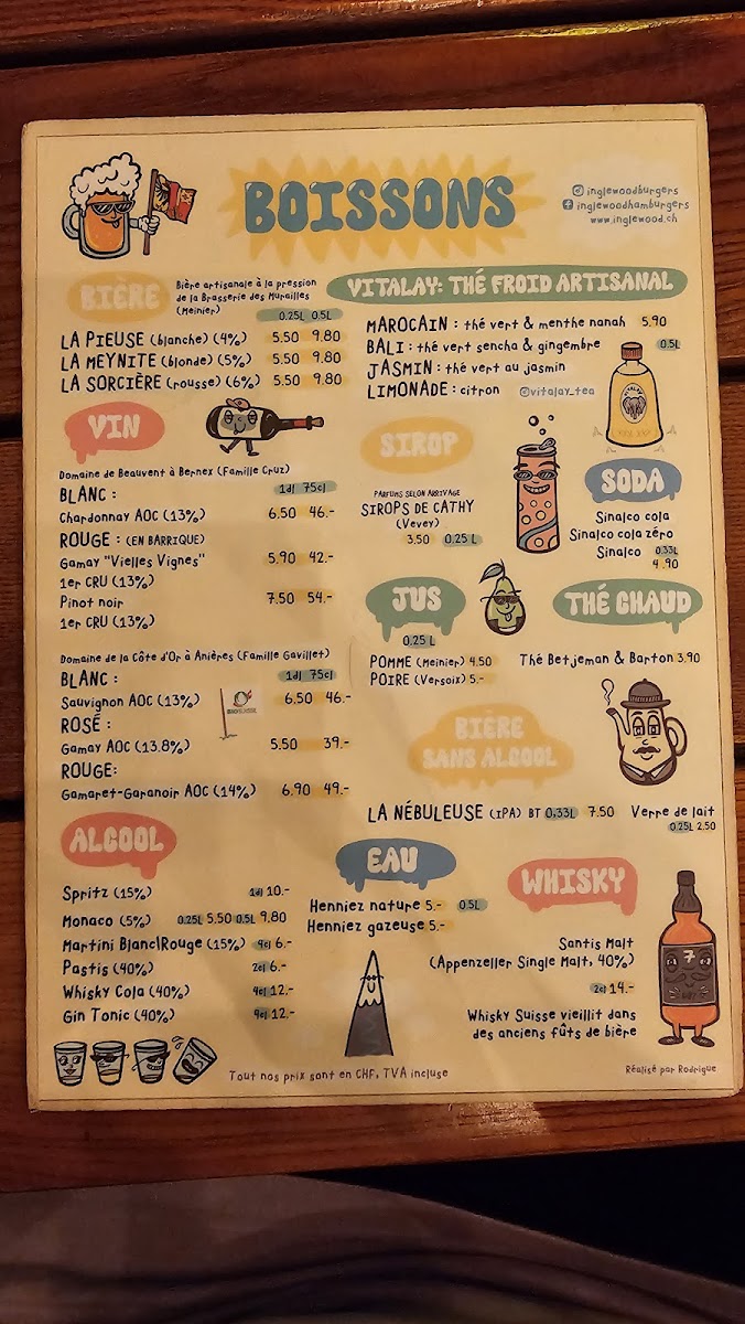 Menu Inglewood Eaux-Vives-7
