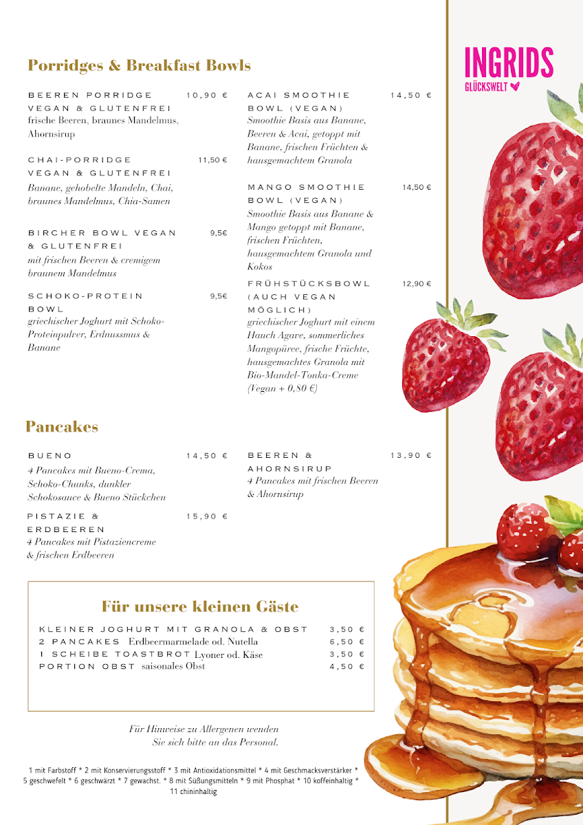 Menu Ingrids Glückswelt Sindelfingen-1