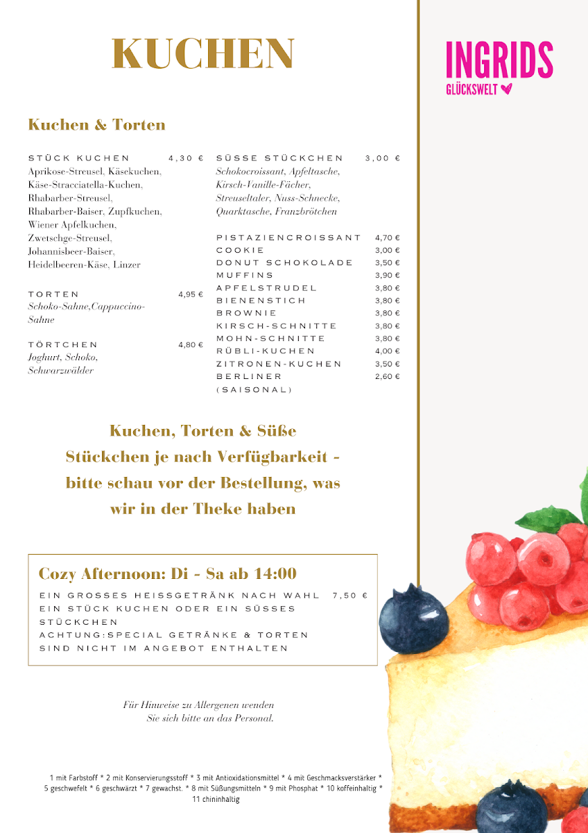 Menu Ingrids Glückswelt Sindelfingen-2