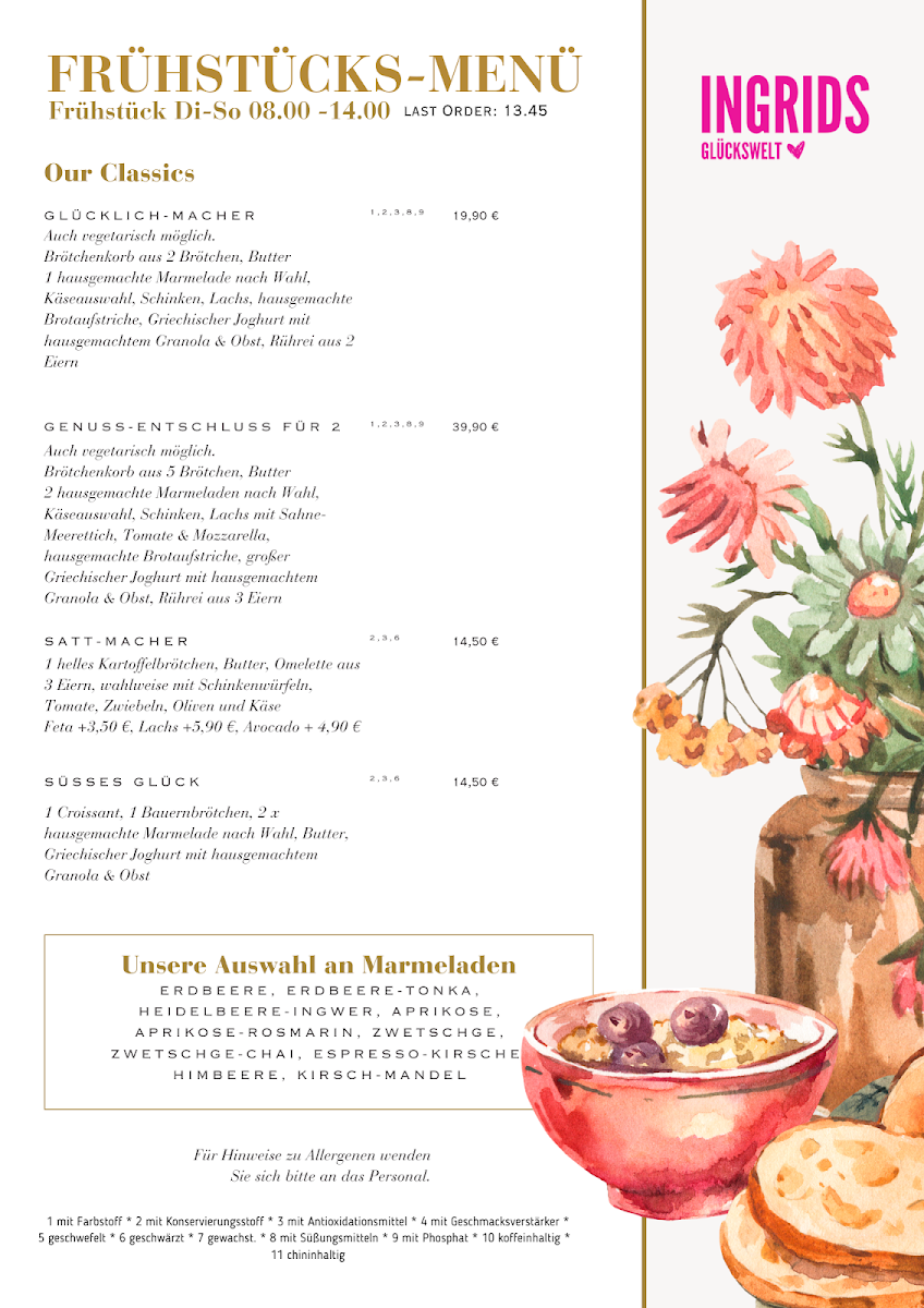 Menu Ingrids Glückswelt Sindelfingen-5