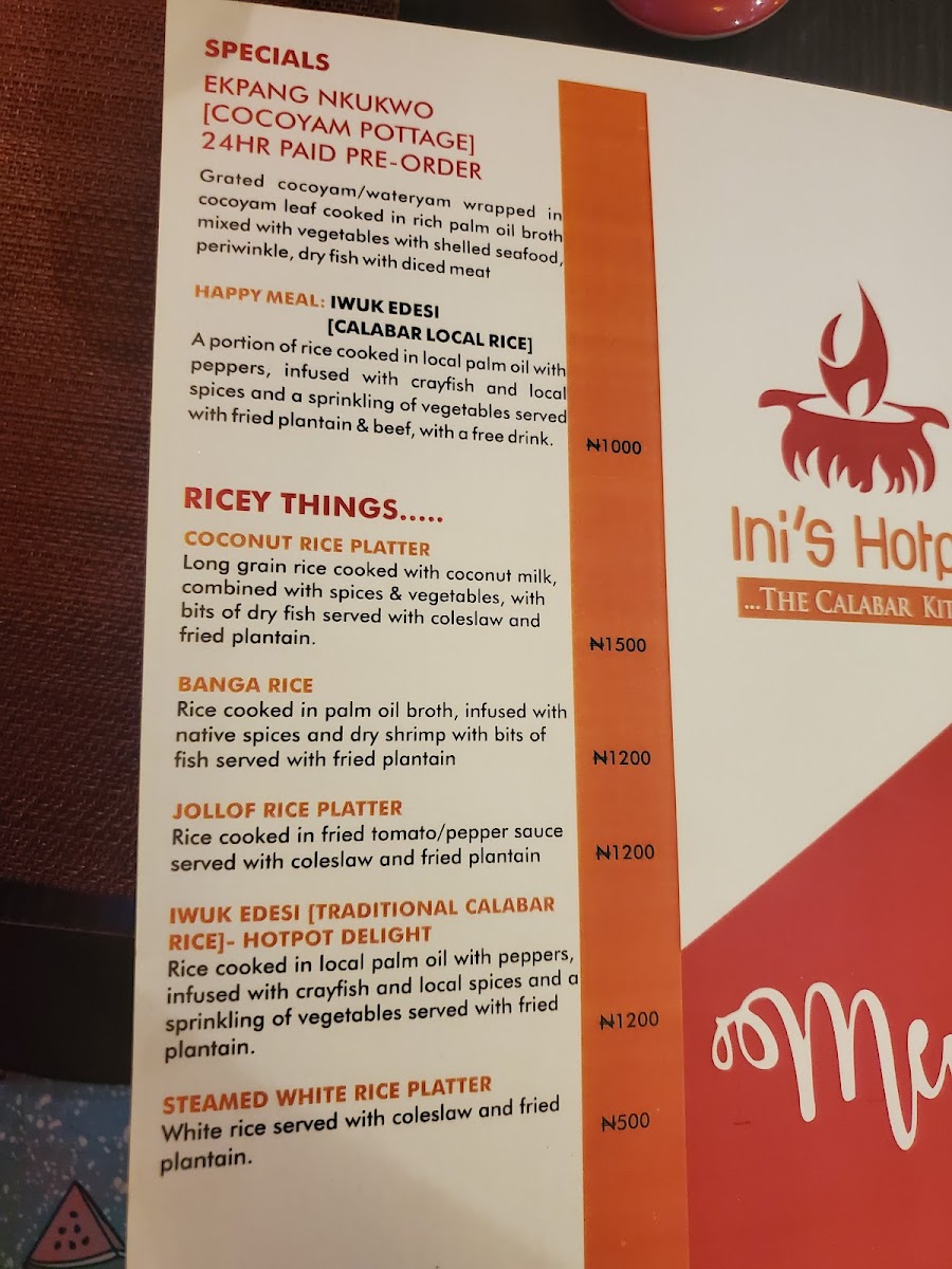 Menu Ini's Hotpot Calabar Kitchen-2