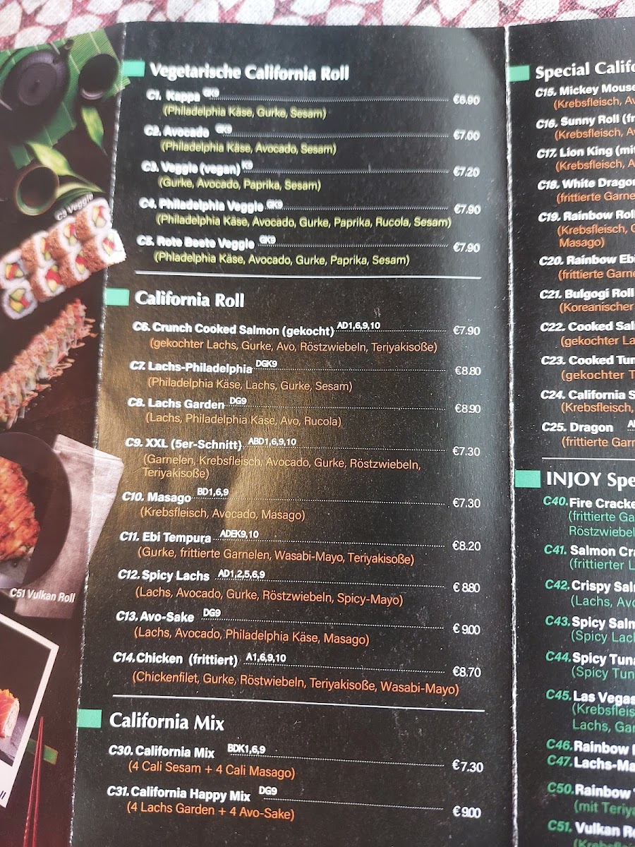 Menu Injoy Sushi-4