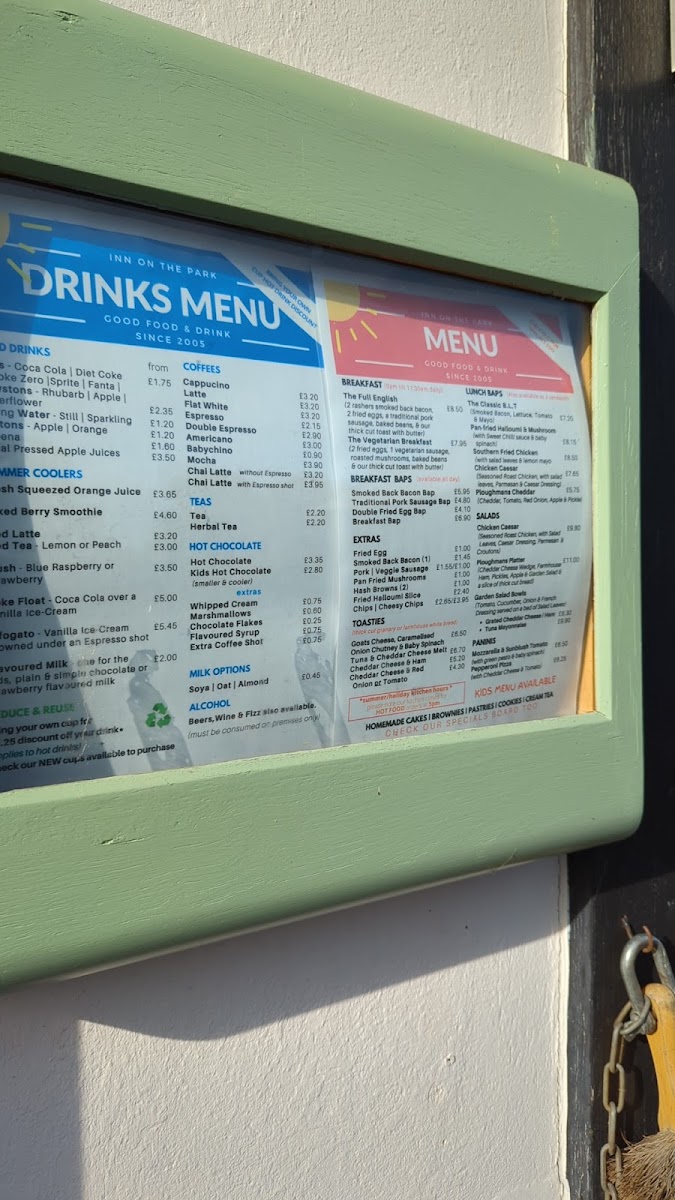Menu Inn On The Park-10